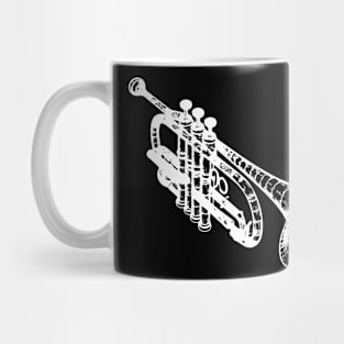 trumpet 3d design Mug